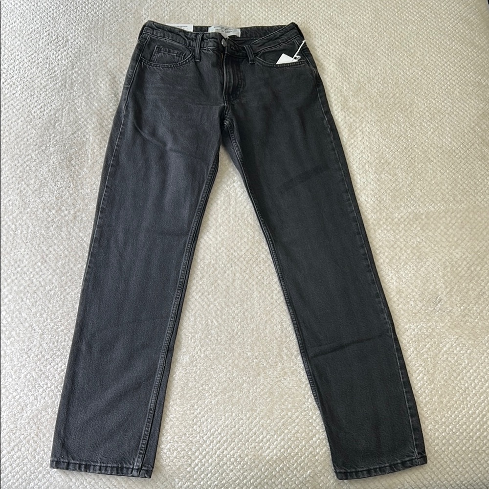 H&M Black Straight Leg Jeans with Classic Appeal